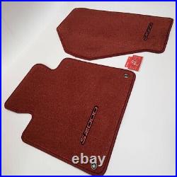 New Genuine OEM Honda S2000 Floor Mat Set 00-09 Red USDM AP1 AP2 83600-S2A-A01ZB