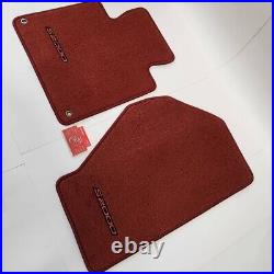 New Genuine OEM Honda S2000 Floor Mat Set 00-09 Red USDM AP1 AP2 83600-S2A-A01ZB