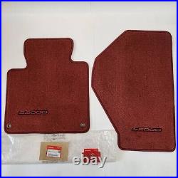 New Genuine OEM Honda S2000 Floor Mat Set 00-09 Red USDM AP1 AP2 83600-S2A-A01ZB