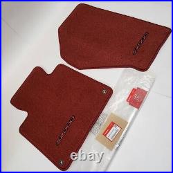 New Genuine OEM Honda S2000 Floor Mat Set 00-09 Red USDM AP1 AP2 83600-S2A-A01ZB