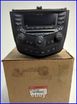 New OEM genuine Honda AM FM 6 Disc Radio 2003-2007 Accord coupe 7FY1 7BY0 7BZ0