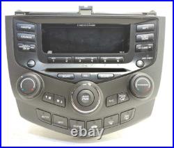 New OEM genuine Honda AM FM 6 Disc Radio 2003-2007 Accord coupe 7FY1 7BY0 7BZ0