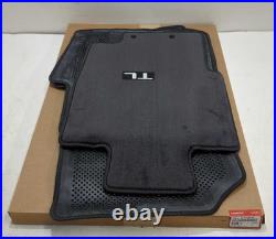 New OEM genuine Honda Black Carpet Floor Mats 2004-2008 Acura TL 83600-SEP-A02ZA
