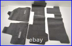 New OEM genuine Honda Carpeted Floor Mats 2003-2008 Pilot Dark Grey 4 piece set