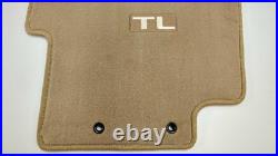 New OEM genuine Honda Floor Mats 2004-2008 Acura TL Tan 4pc carpet Set YR167L