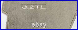 New OEM genuine Honda OEM Floor Mats 4pc Tan 2001-2003 Acura TL 83600-S0K-A01ZC