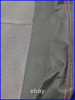 New OEM genuine Honda RH Upper Seat Cover 2002-2005 Civic SI SIR Black Red Cloth