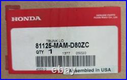 New OEM genuine Honda Upper Trunk Storage Box Lid 1988-2000 Goldwing gold YR191P
