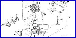 OEM Genuine HONDA BF20D & BF15D Outboard Motor Carburetor & Gasket 16100-ZY1-823