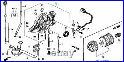 OEM Honda 96-00 Civic del Sol Oil Pump Assy 15100-P7A-013 Genuine New D16Y D16B