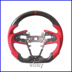 Real Carbon Fiber Customized Steering Wheel for 10th Gen Honda CIVIC Type-R FK8