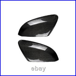 Real Carbon Fiber Side Rearview Mirror Replace Trim Fit For Honda Civic2016-2018